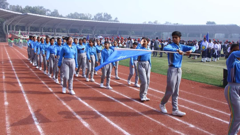 Marching to the Beats Ryan Annual Athletic meet 2023